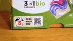 Persil package with scannable QR Code