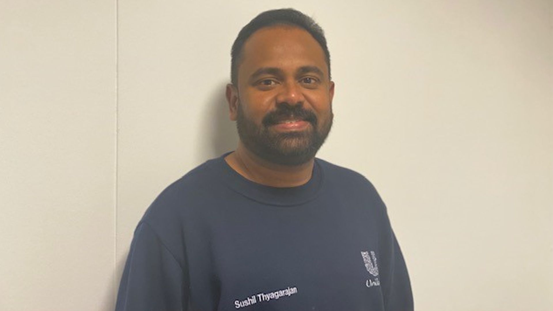 Sushil Thyagarajan smiling