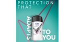 Sure Invisible Pure antiperspirant with text 'Protection that adapts to you.