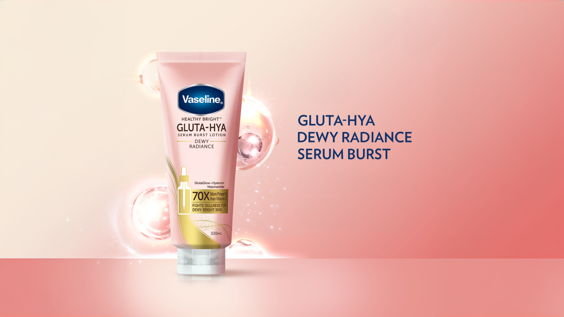 Vaseline gluta hya dewy radiance
