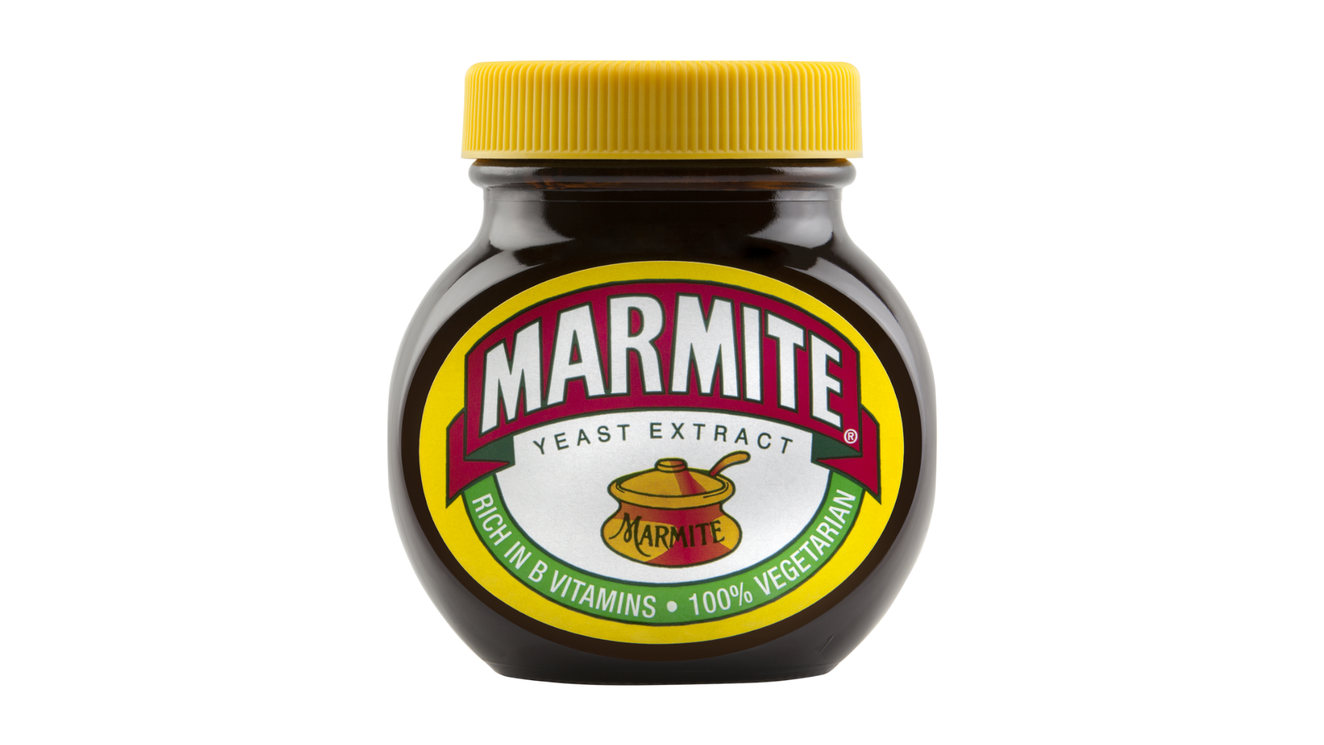 Marmite jar.