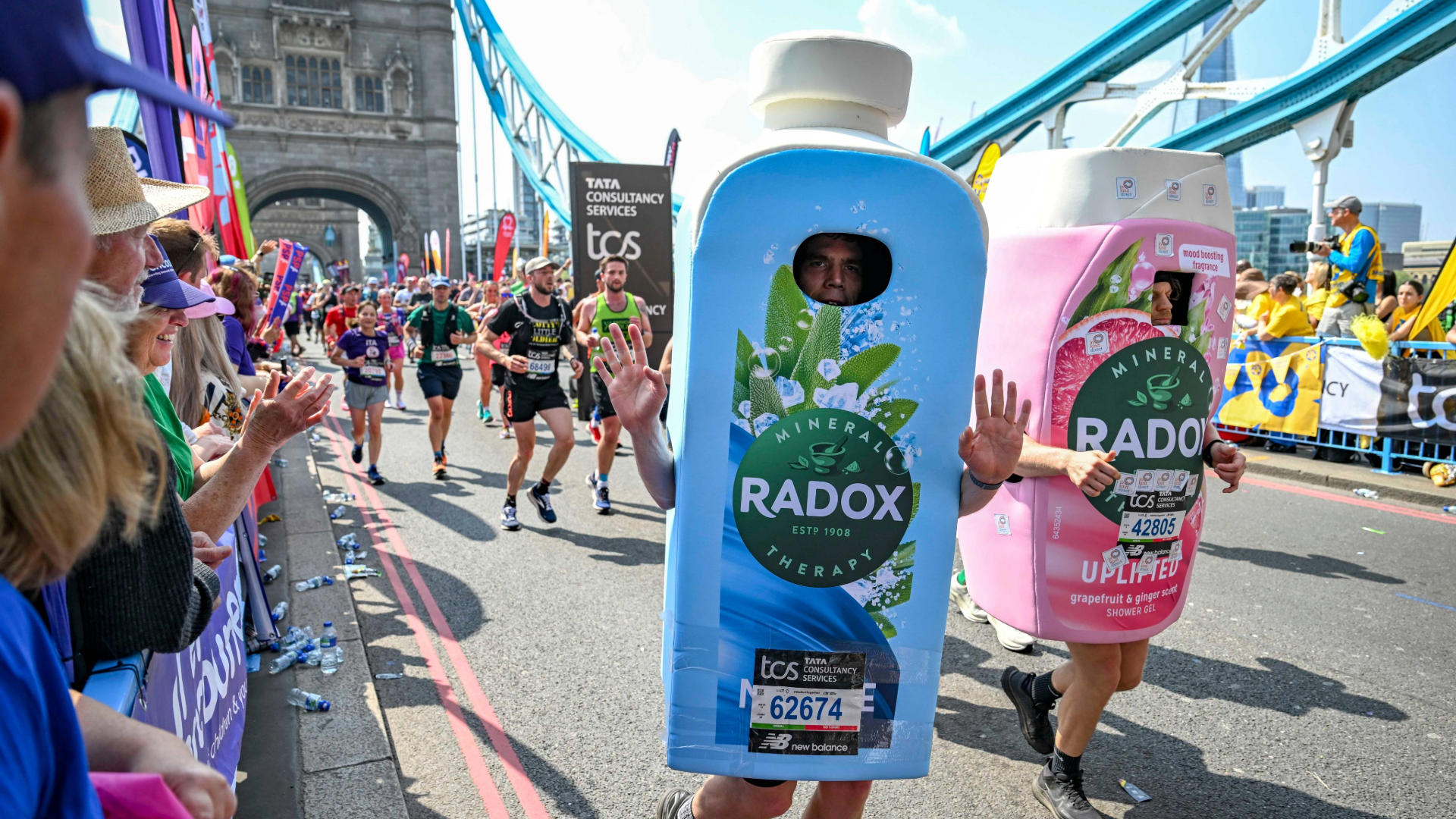 Radox x London marathon.