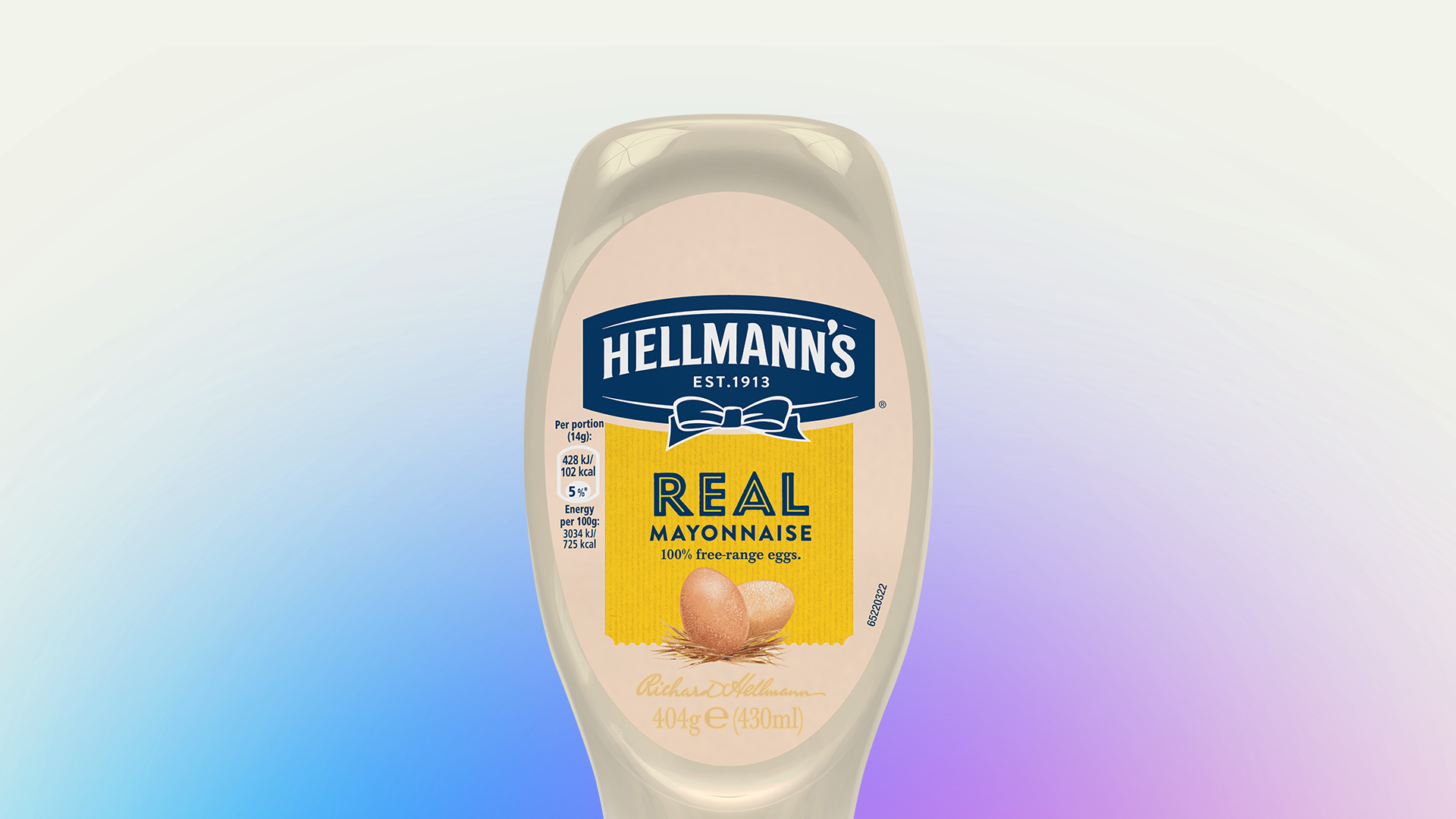Hellmann's packaging.