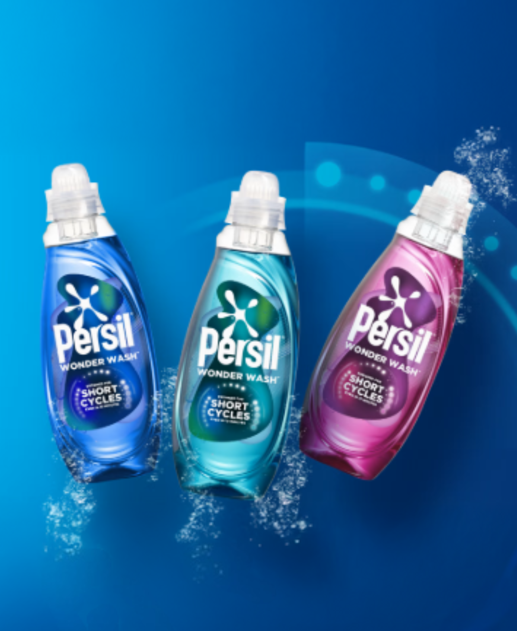 Persil wonderwash bottles