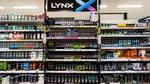 Lynx products on a supermarket's shelves.