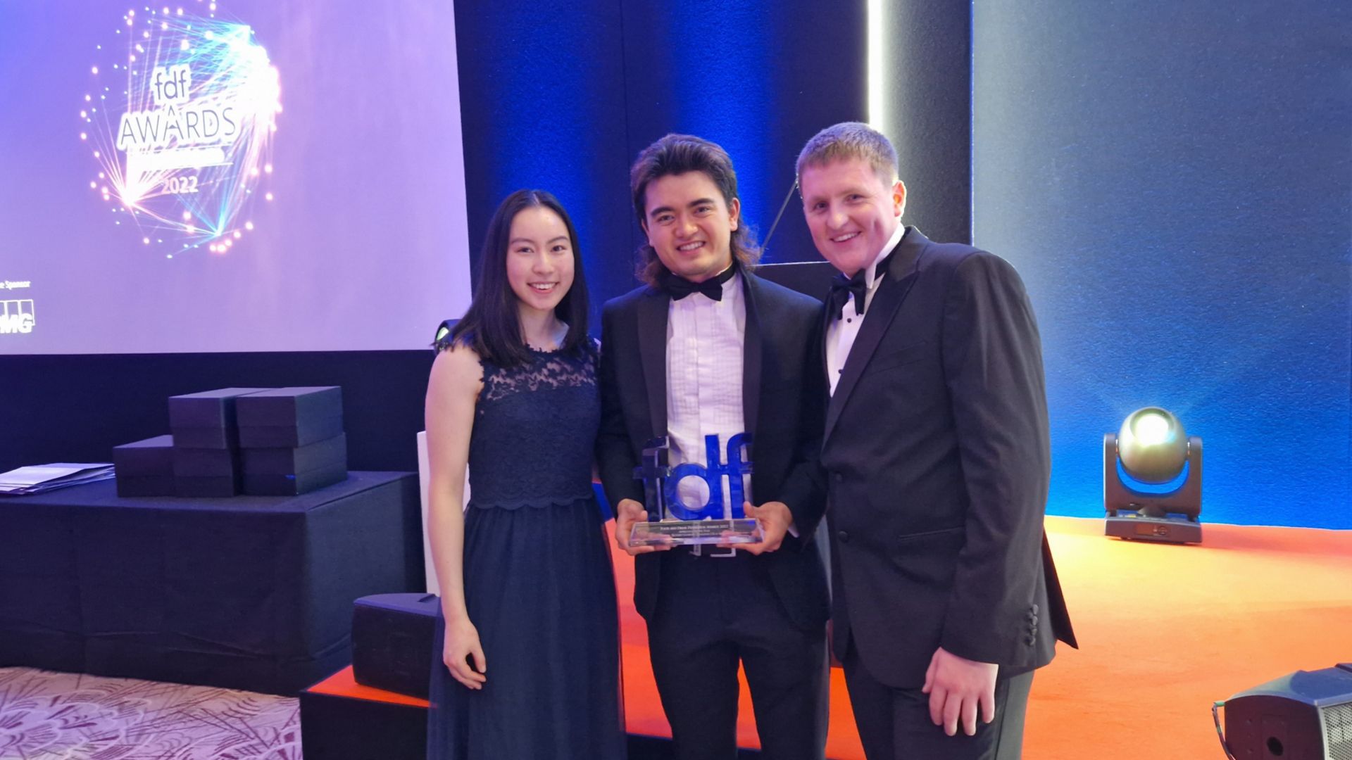 Richard with other nominees