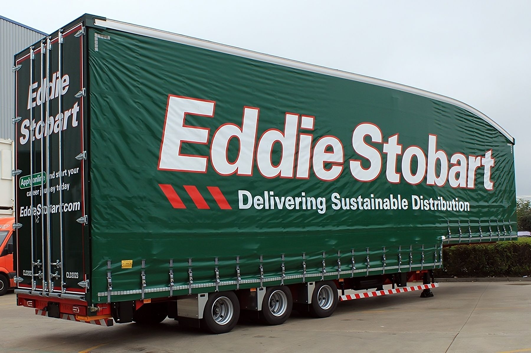 A double deck trailer