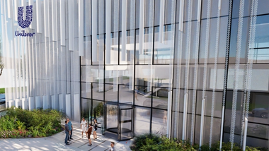 Digital image of what the Unilever fragrance hub could look like.