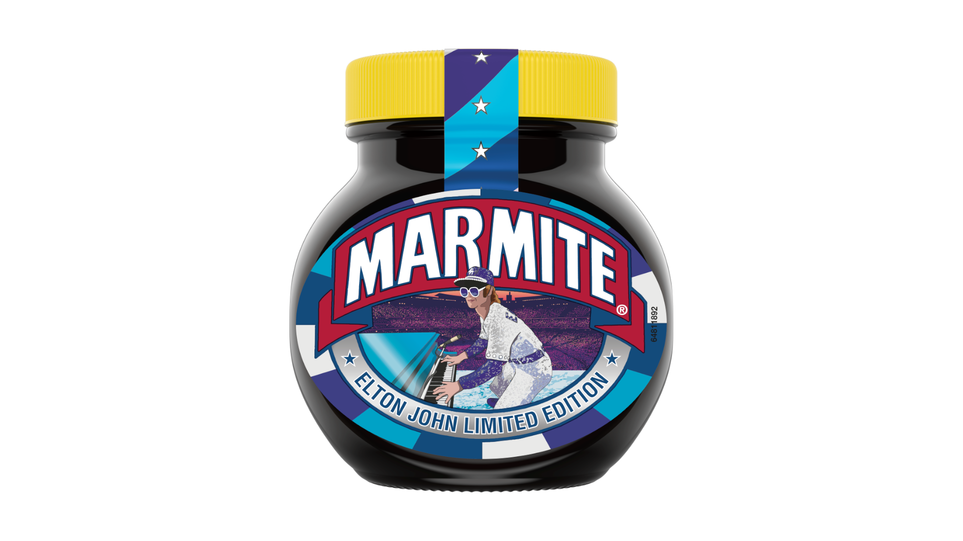 Marmite jar.