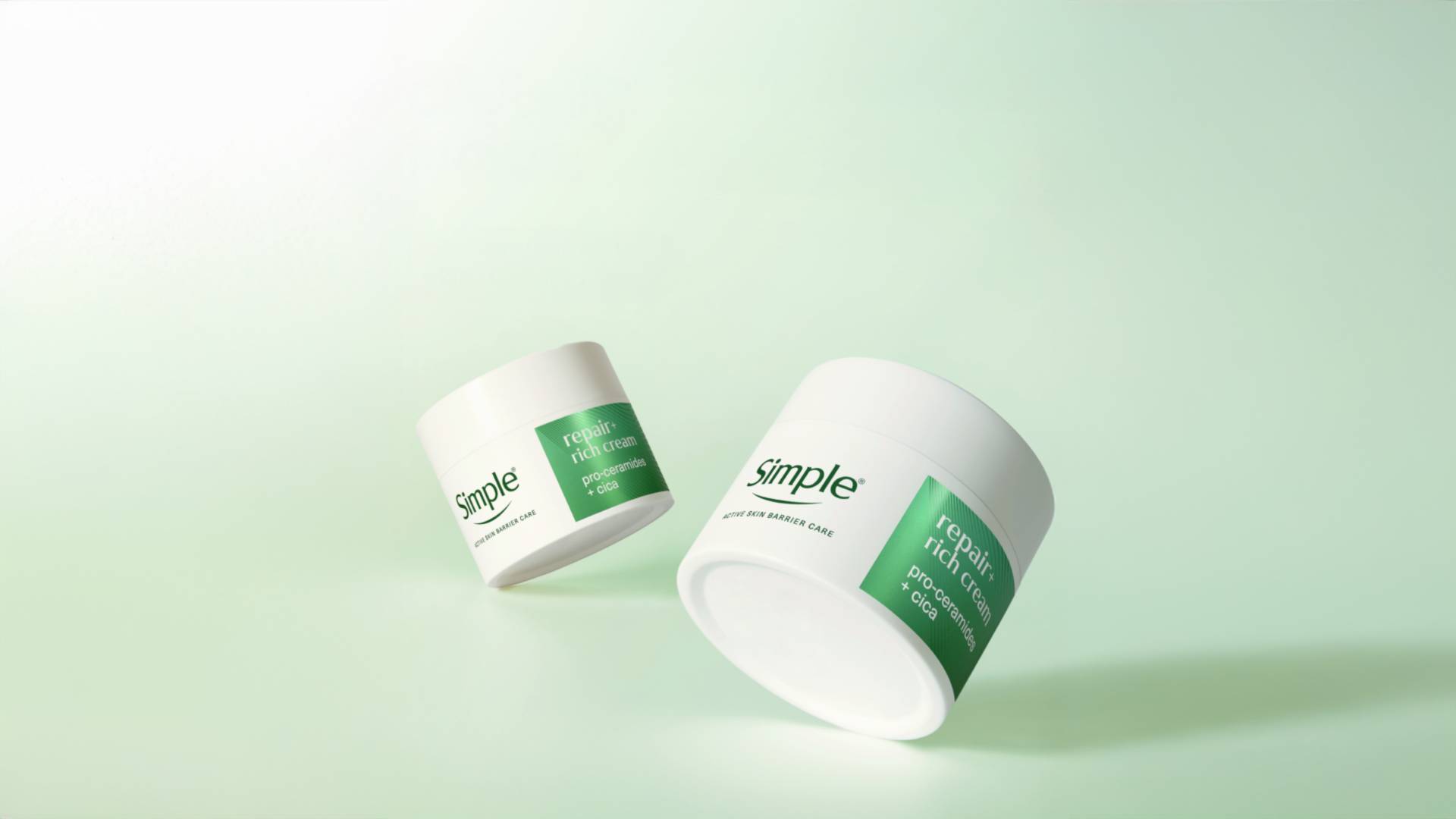 Simple repair+ rich cream