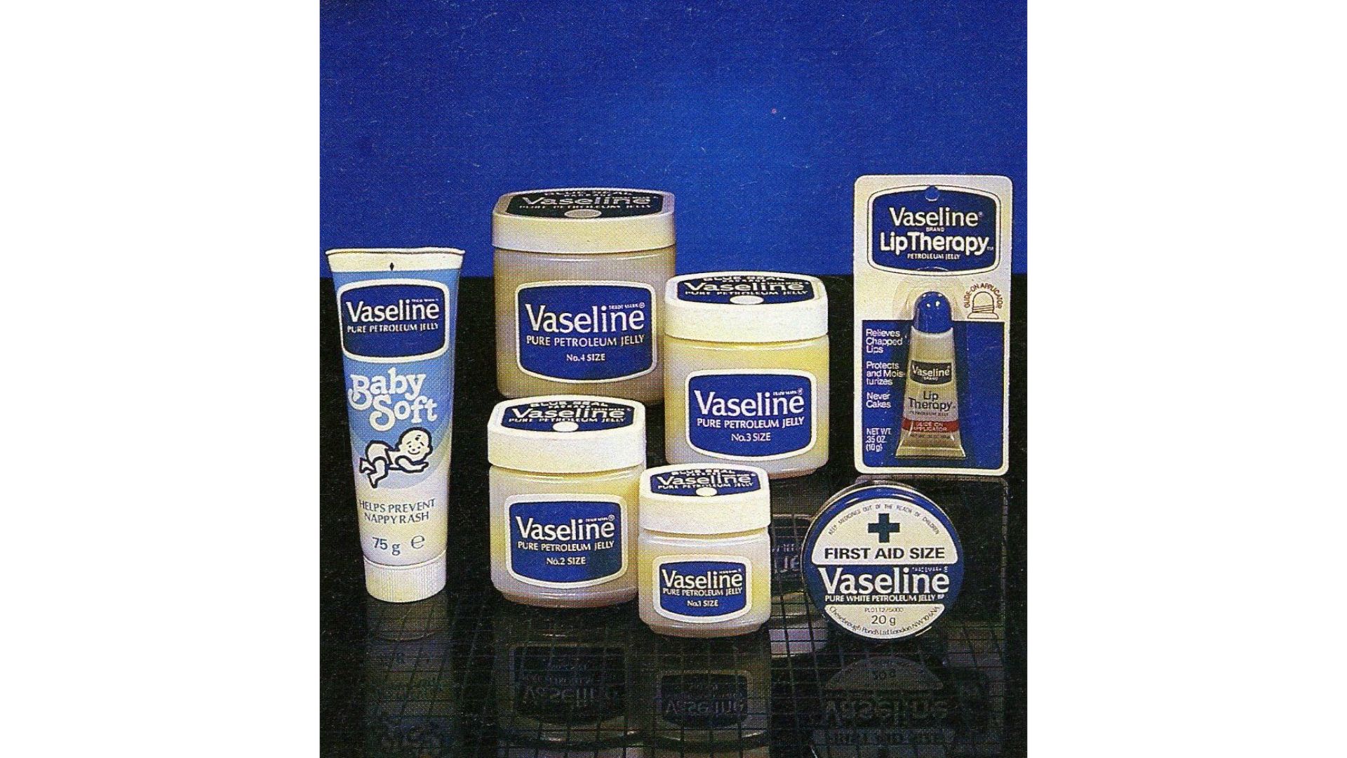 Unilever Archives Vaseline Products c.late 1980s 300DPI